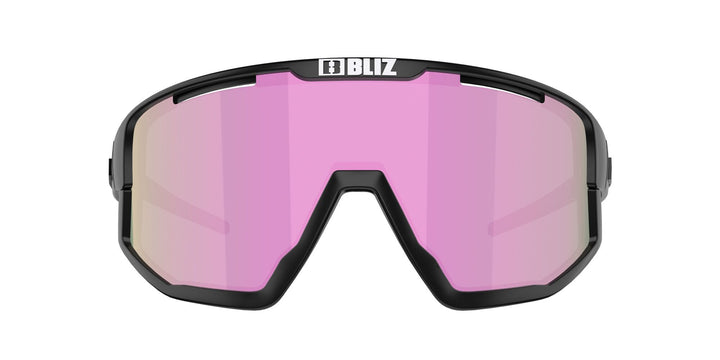 Bliz Fusion Small - Matt Black/Brown w Rose Multi