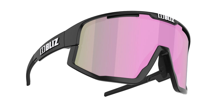 Bliz Fusion Small - Matt Black/Brown w Rose Multi