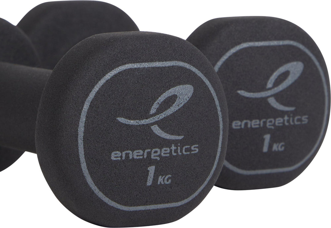 Energetics  Hantel Neoprene Dumb. Pairs - BLACK/GREY DARK
