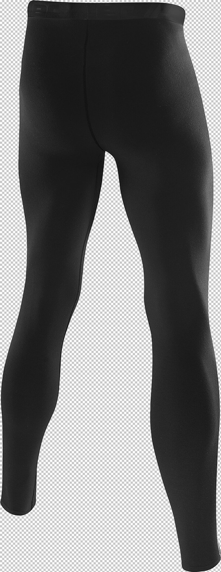 Löffler M LONG UNDERPANTS TRANSTEX WA - BLACK