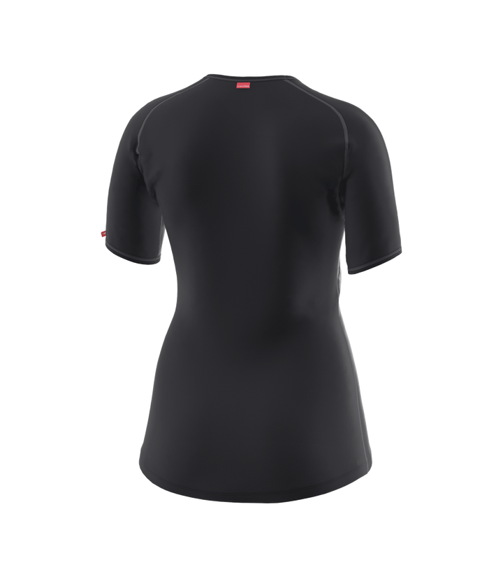 Löffler W SHIRT S/S TRANSTEX WARM - BLACK
