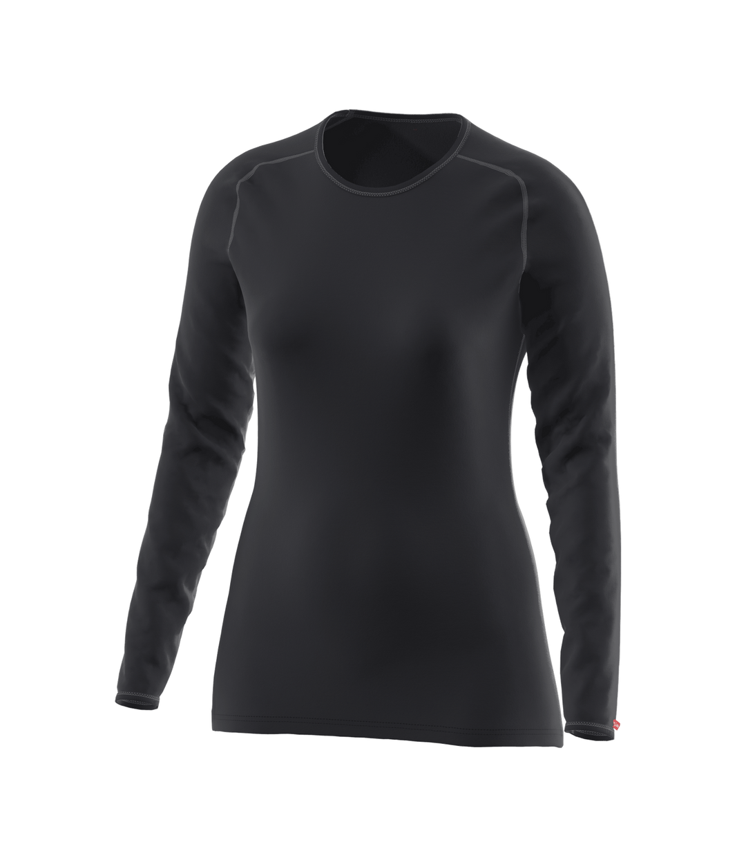 Löffler W SHIRT L/S TRANSTEX WARM - BLACK