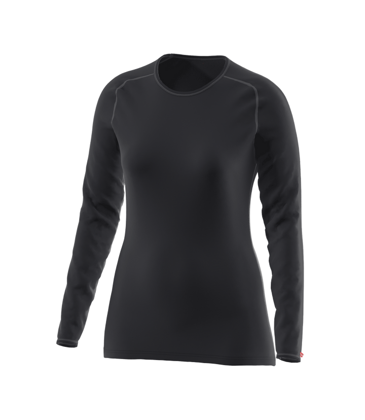 Löffler W SHIRT L/S TRANSTEX WARM - BLACK
