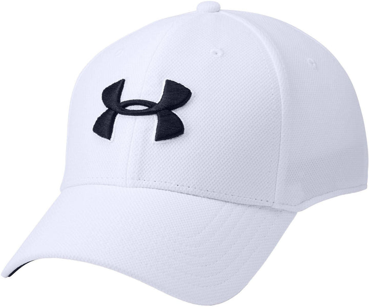 UA Classic Fit verfügt über ein vorgebogenes Visier und strukturierte  - White / Steel / Black