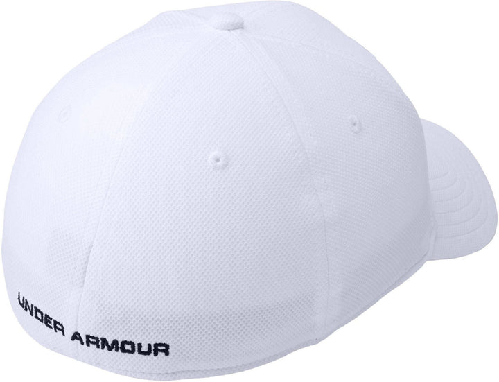 UA Classic Fit verfügt über ein vorgebogenes Visier und strukturierte  - White / Steel / Black