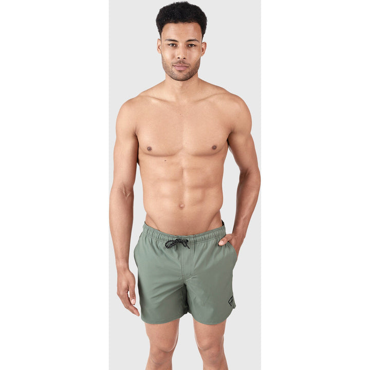 Brunotti Iconic-N Men Swim Shorts - vintage green