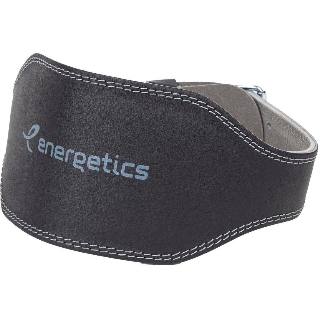 Energetics Gew-Hebergürtel Weight Lifting Belt - black/grey dark