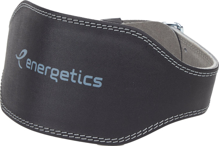 Energetics Gew-Hebergürtel Weight Lifting Belt - black/grey dark