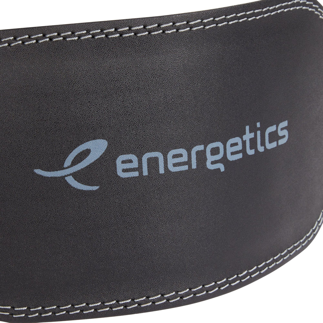 Energetics Gew-Hebergürtel Weight Lifting Belt - black/grey dark