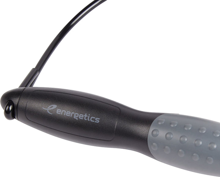 Energetics Springseil Digital Jump Rope - black/grey dark