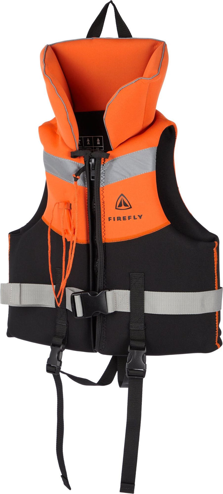 Firefly Ki.-Rettungs-Weste Swim Vest Junior - black/orange/silver
