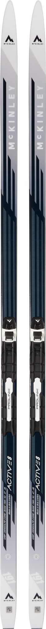 McKINLEY Ux.-Langlauf-Set Active 8 Grip + Prolink - black/grey/white