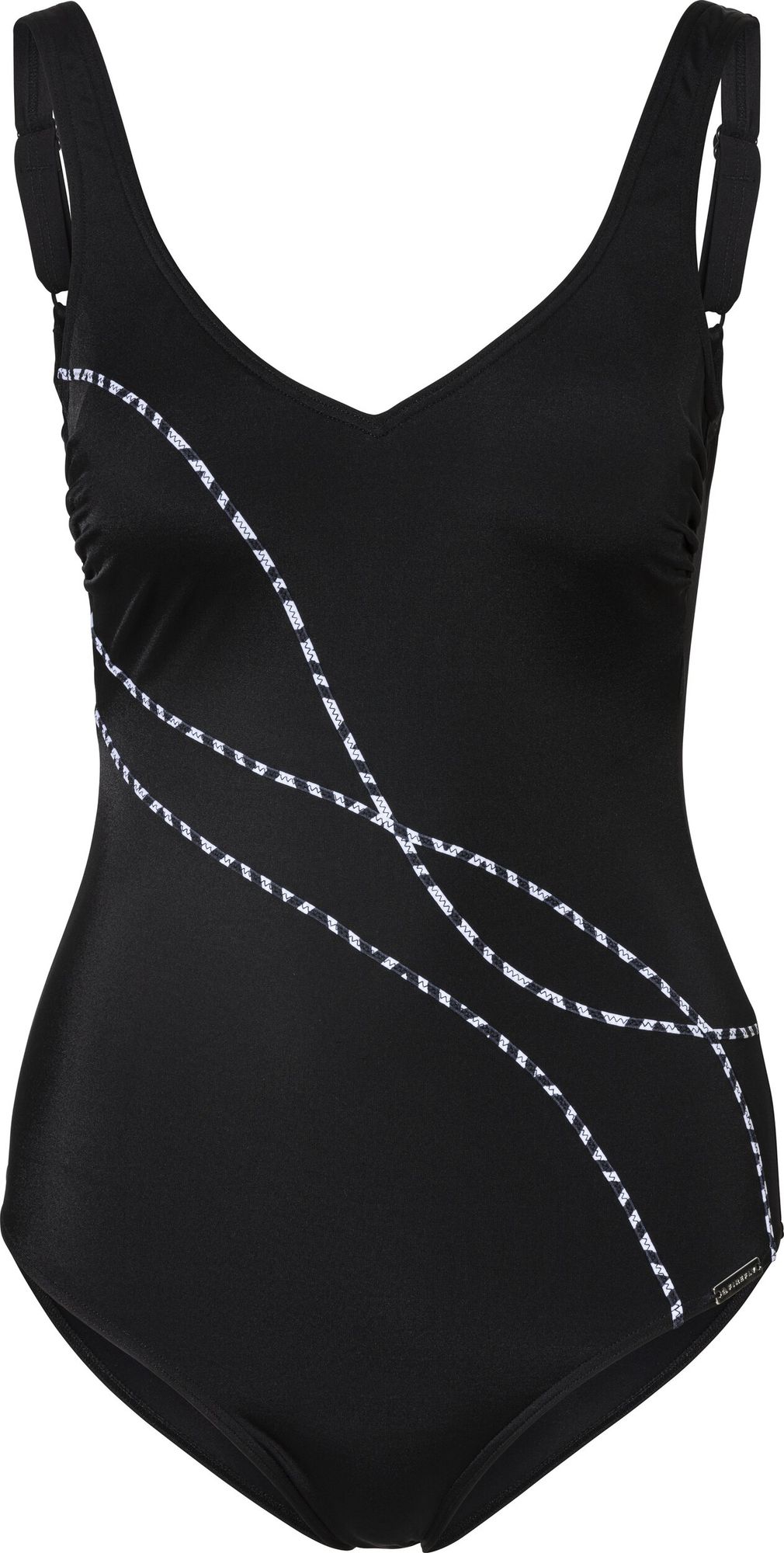 Firefly  Da.-Badeanzug ALISA - ORNAMENT BLACK