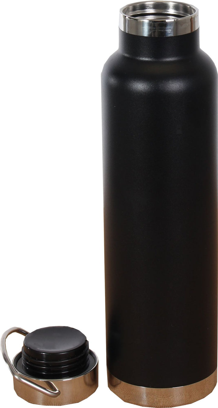 Mc KINLEY Trinkflasche Edelstahl 750ml - BLACK / SILVER