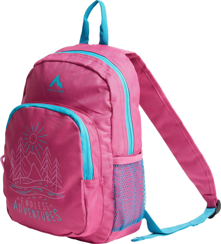 Mc KINLEY Ki.-Daybag PICTON 8 - PINK DARK/BLUE AQUA/