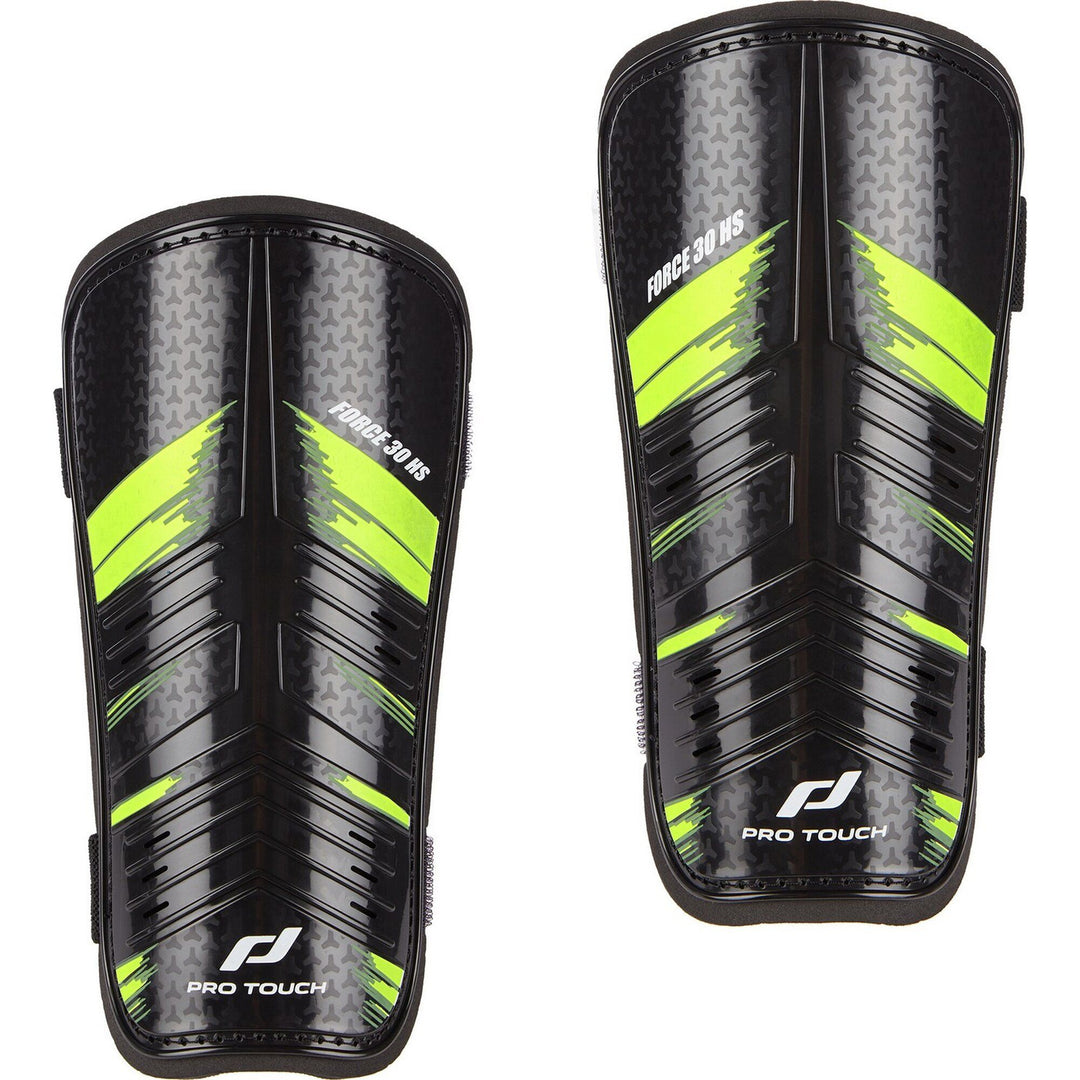 Pro Touch Schienb-Schütz. Force 30 Hs - black/yellowlight/wh