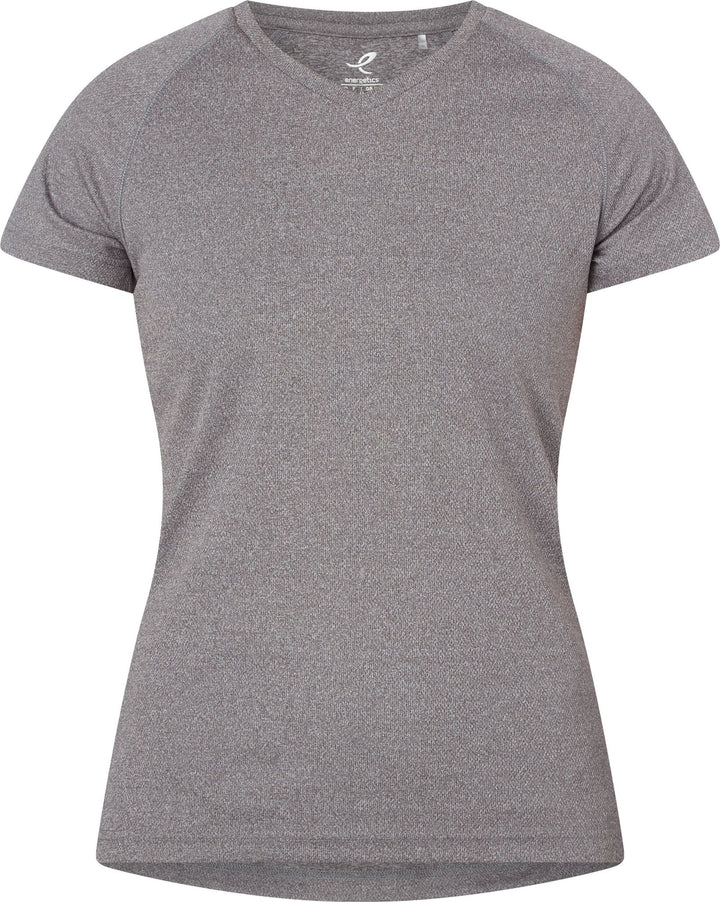 Energetics Da.-T-Shirt Natalja Ss W - melange/anthracite