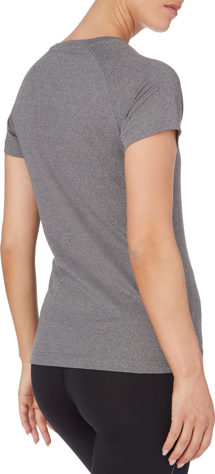 Energetics Da.-T-Shirt Natalja Ss W - melange/anthracite