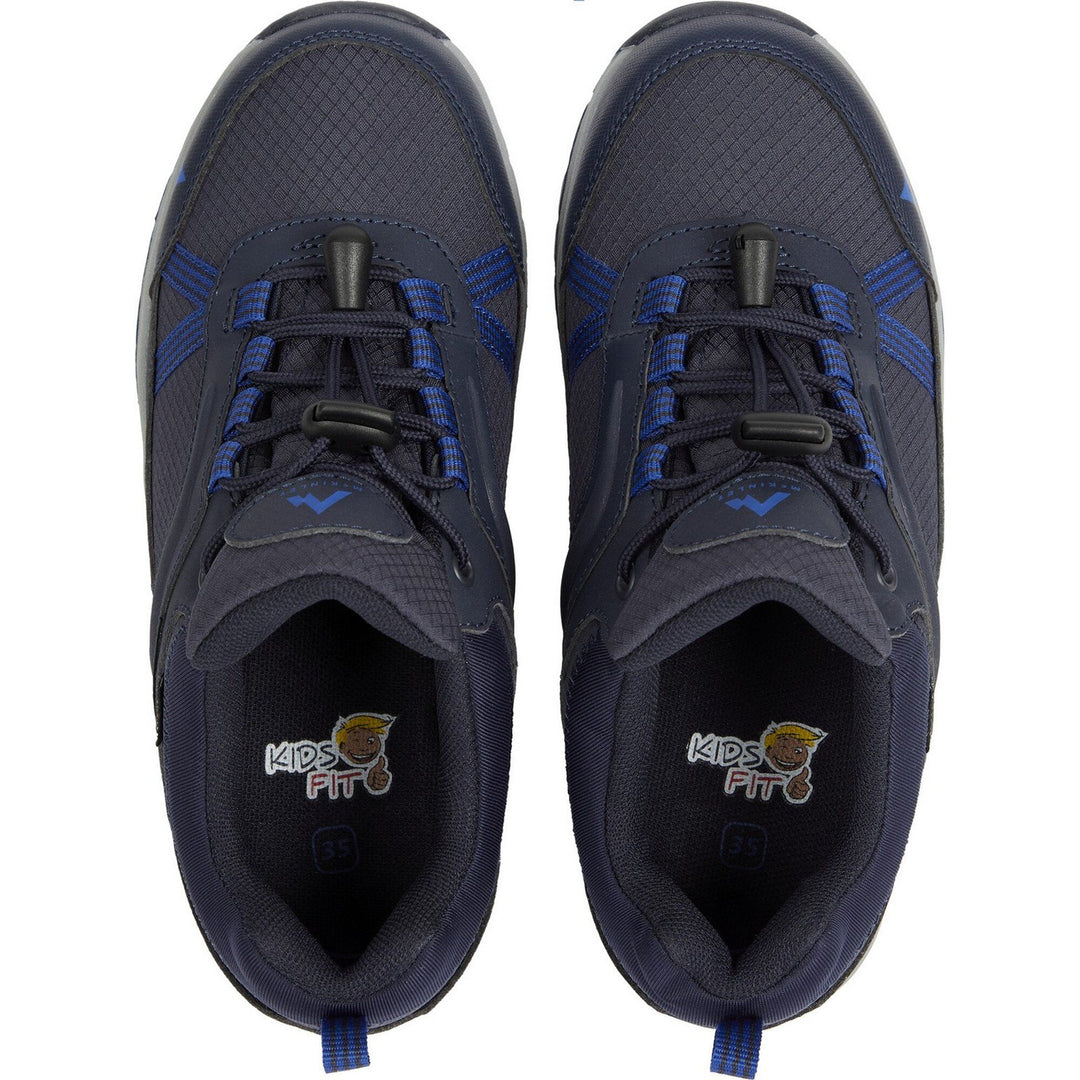 McKINLEY Ki.-Wander-Schuh Maine Ii Aqb J - navy dark/navy dark/