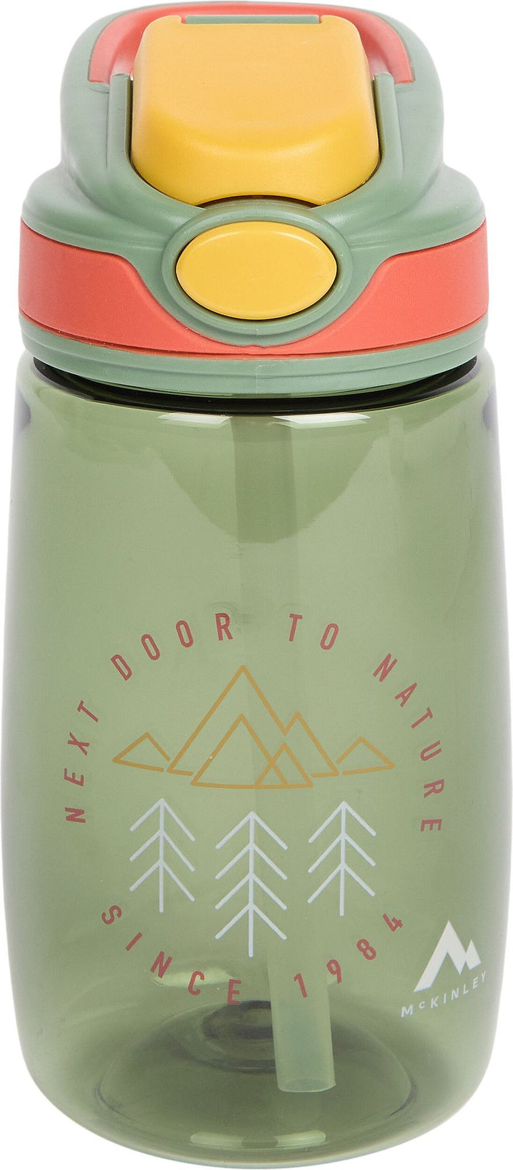 Mc KINLEY Ki.-Trinkflasche Bottle Kids AOP 0.35L - OLIVE DARK/YELLOW DA