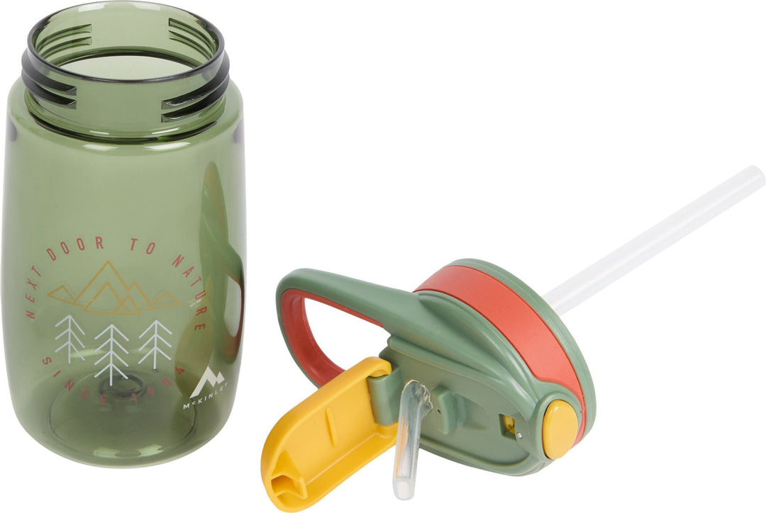 Mc KINLEY Ki.-Trinkflasche Bottle Kids AOP 0.35L - OLIVE DARK/YELLOW DA