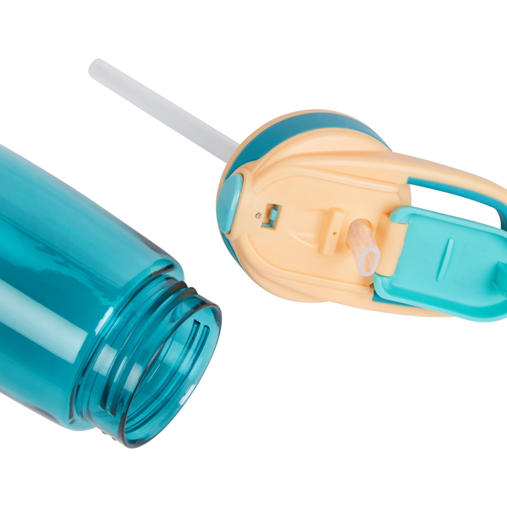 Mc KINLEY Ki.-Trinkflasche Bottle Kids AOP 0.35L - BLUE AQUA/MINT DARK/
