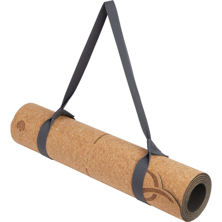 Energetics Yoga-Matte Yoga Cork Mat - brown light