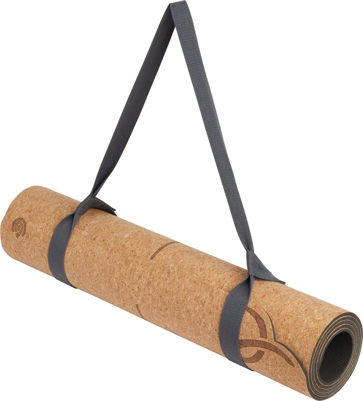 Energetics Yoga-Matte Yoga Cork Mat - brown light