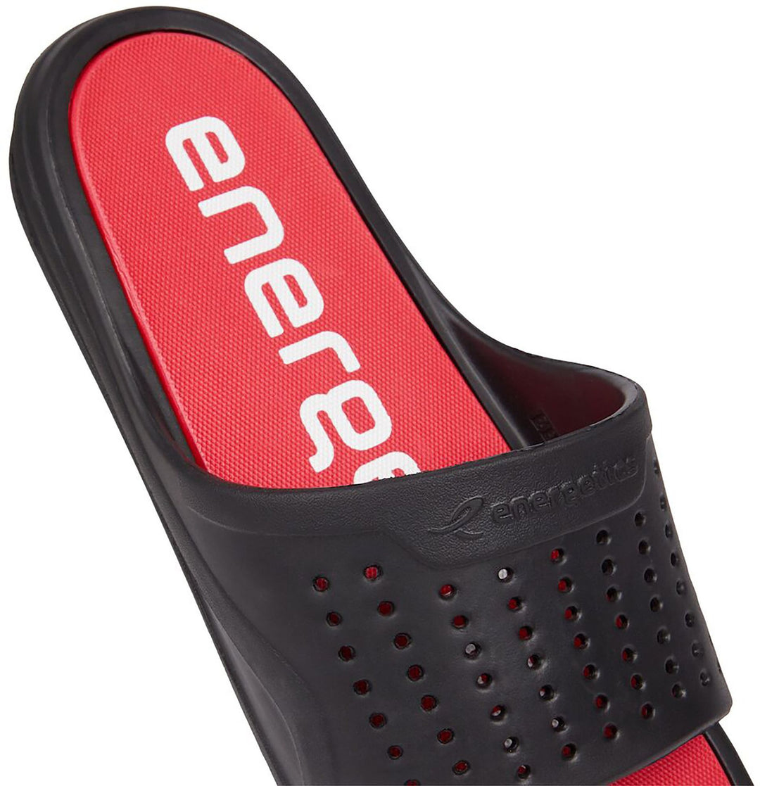 Energetics Ux.-Badesandalen Pampel - black/pink/white