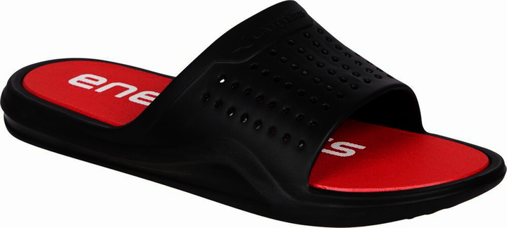 Energetics Ux.-Badesandalen Pampel - black/pink/white
