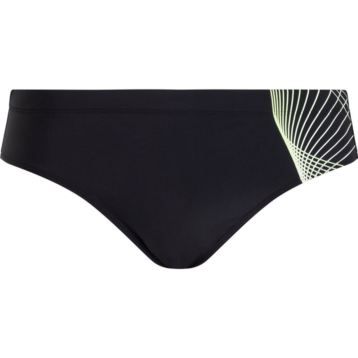 Energetics He.-Badehose Norm Briefs M - black/green lime