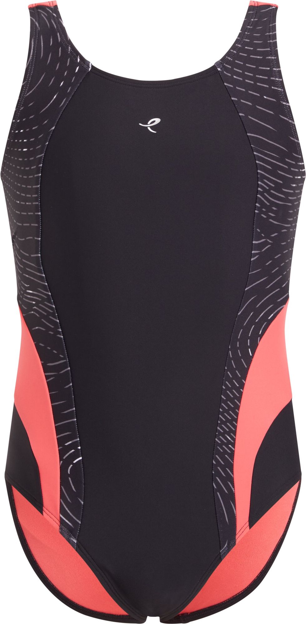 Energetics Mä.-Schwimmanzug Nora G - black/red light/aop