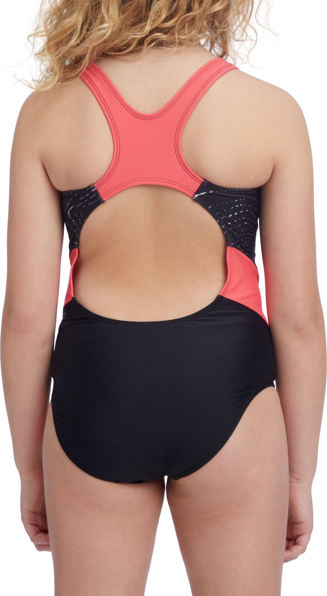 Energetics Mä.-Schwimmanzug Nora G - black/red light/aop