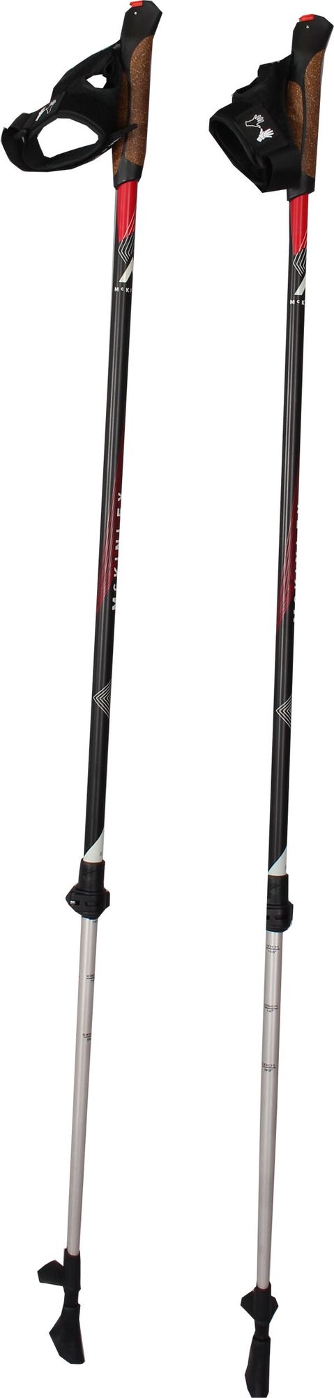Mc KINLEY NW-Stock Impulse Adj. ALU I - RED/BLACK NIGHT/GREY