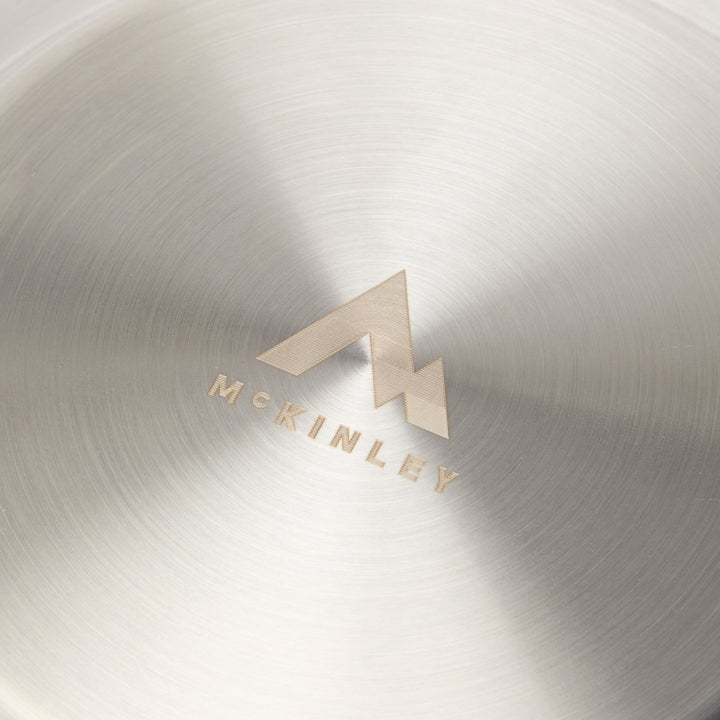 Mc KINLEY Teller Plate Stainless Steel - SILVER
