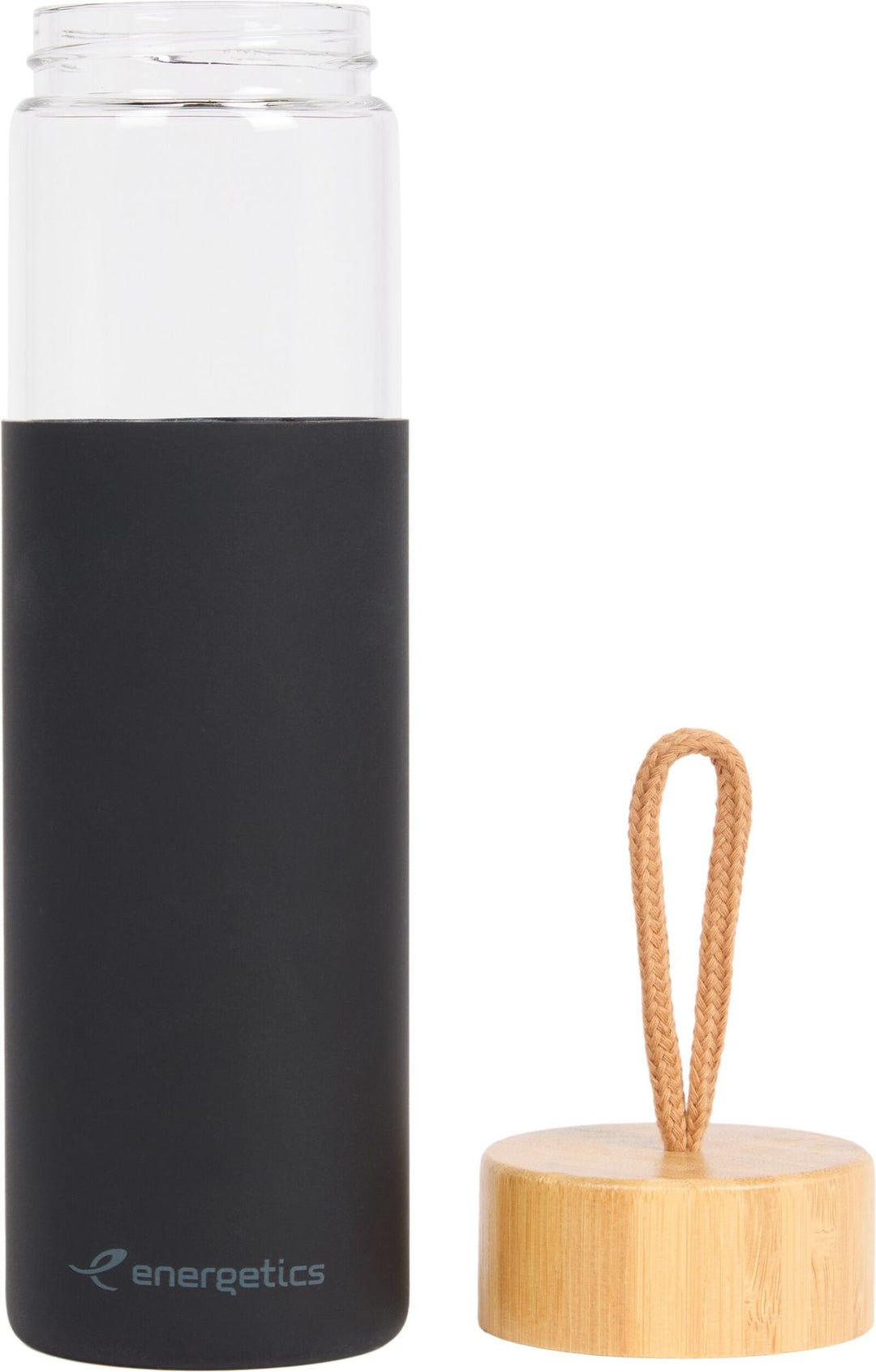 Energetics  Trinkflasche Glass Bottle III - BLACK/ANTHRACITE