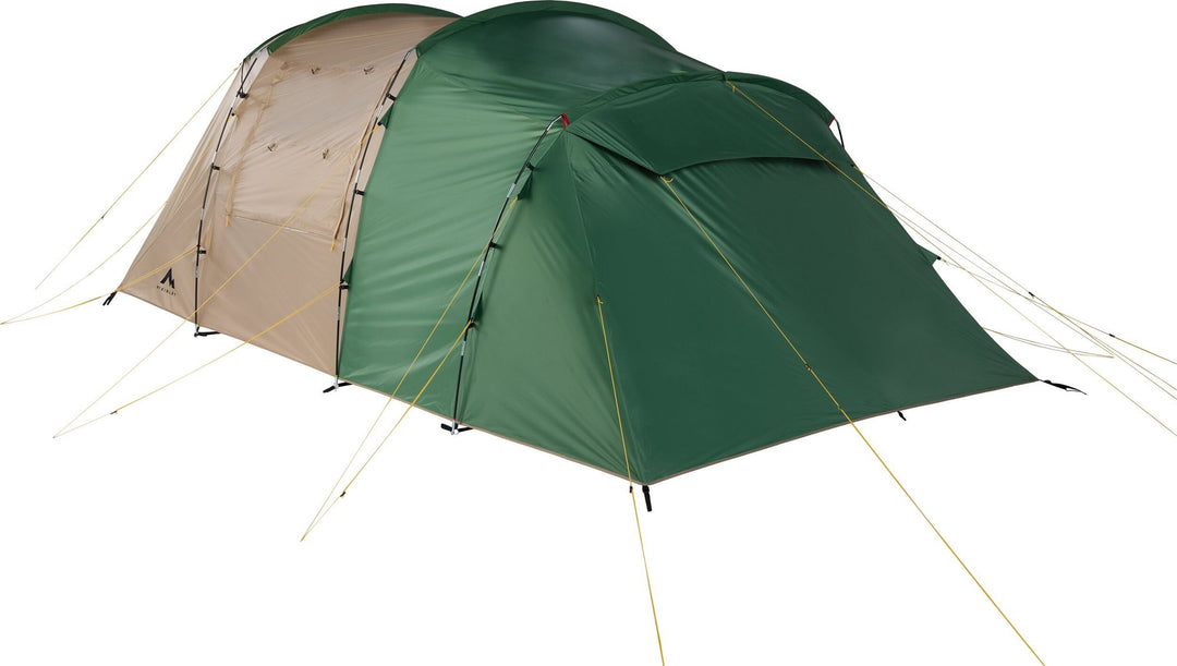 Mc KINLEY Familien-Zelt Guinea 40.4 SW - BROWN LIGHT/GREEN/YE