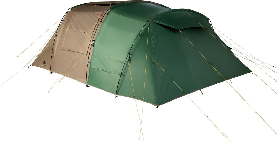 Mc KINLEY Familien-Zelt Guinea 40.6 SW - BROWN LIGHT/GREEN/YE