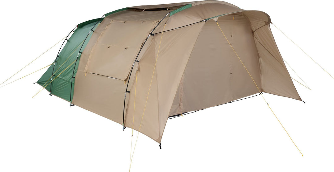 Mc KINLEY Familien-Zelt Guinea 40.6 SW - BROWN LIGHT/GREEN/YE