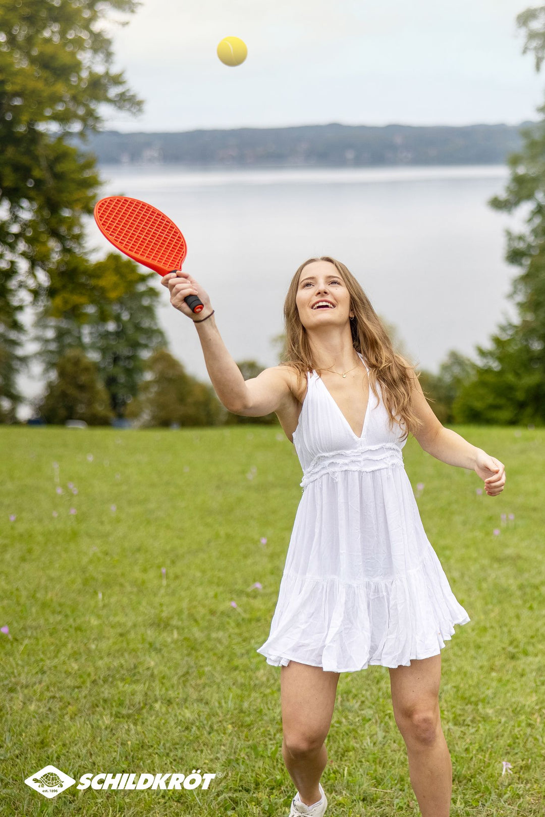 Schildkroet Beach / Soft Tennis Set Im Mes,outer Ve - schwarz-rot