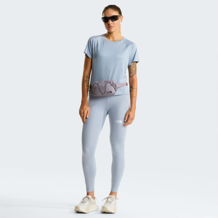 The North Face  W JAIDA SS TEE - FROST GREY LIGHT HEATHE