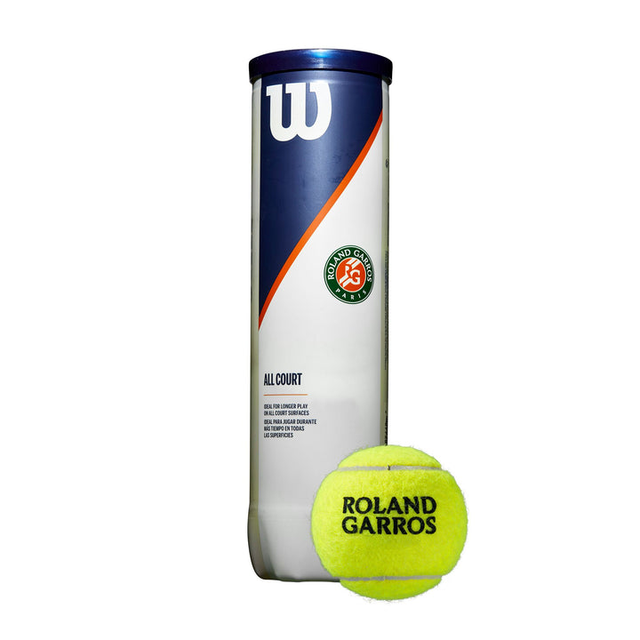 Wilson Roland Garros All Ct 4 Ball - yellow