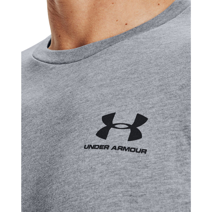 Under Armour Ua Sportstyle Lc Ss - steel light heather