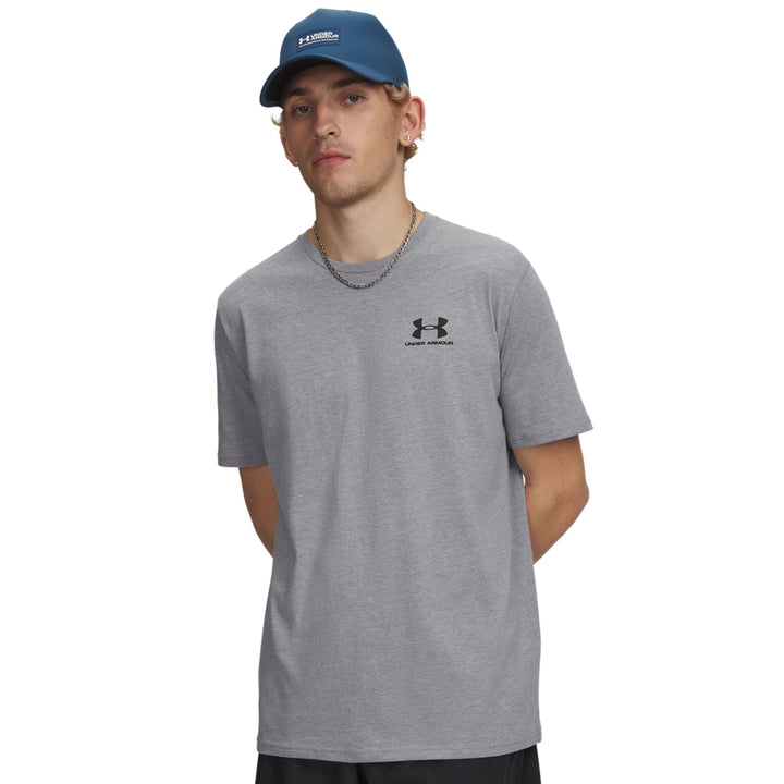 Under Armour Ua Sportstyle Lc Ss - steel light heather