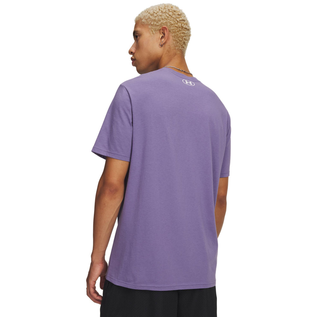 Under Armour Ua M Sportstyle Lc Ss - purple luxe