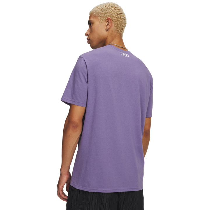 Under Armour Ua M Sportstyle Lc Ss - purple luxe