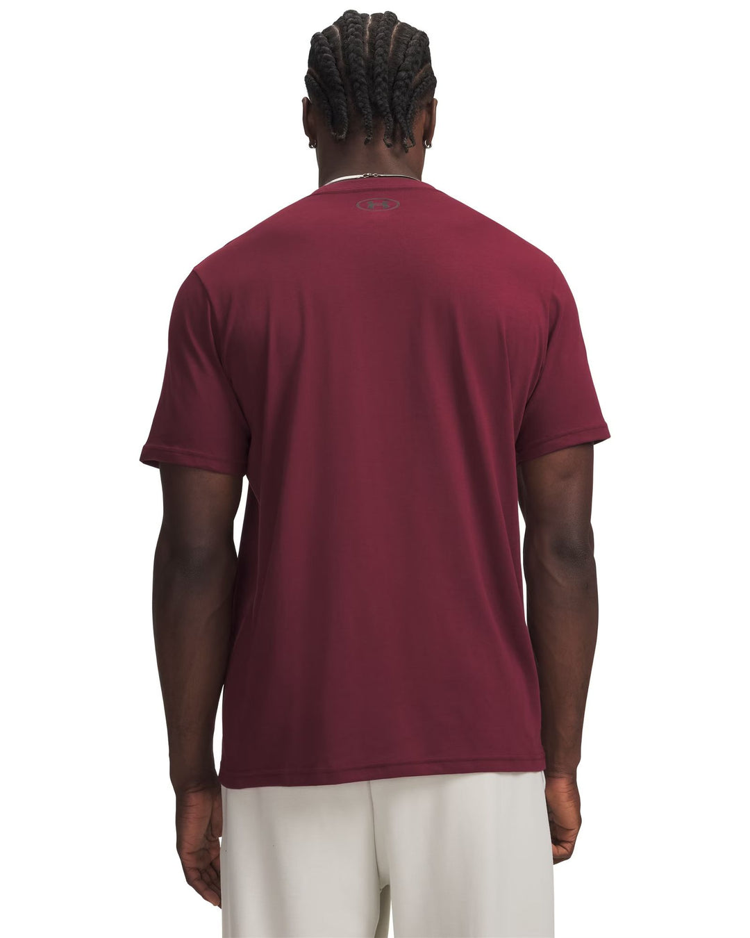 Under Armour Ua M Sportstyle Lc Ss - vintage maroon