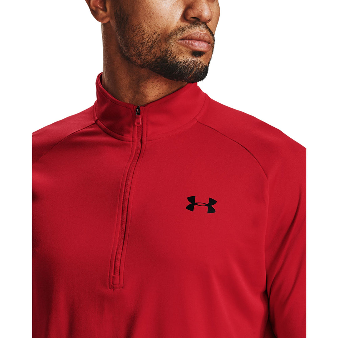 Under Armour Ua Tech 2.0 1/2 Zip - red