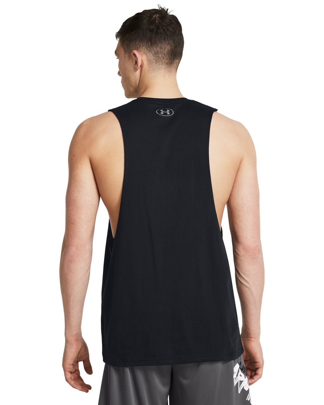 Under Armour Ua Left Chest Cut Off Tank - black