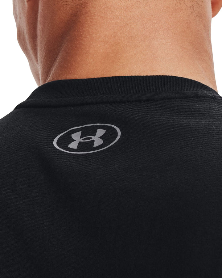 Under Armour Ua Left Chest Cut Off Tank - black
